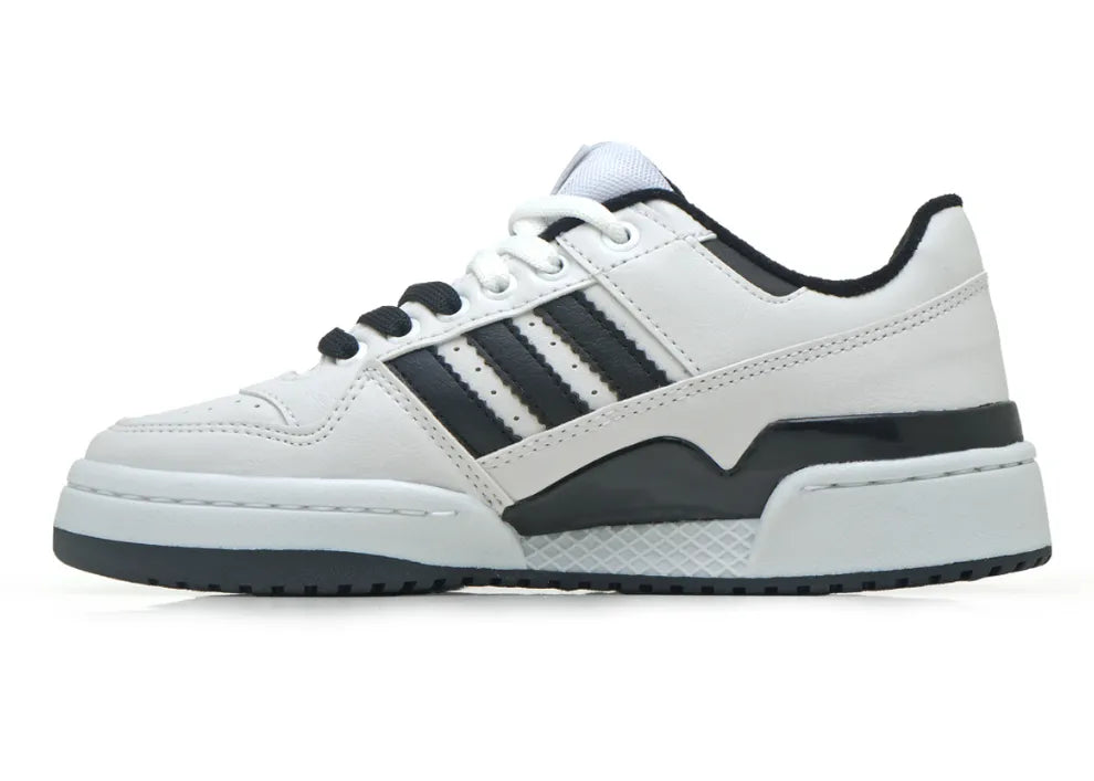 Forum Low White/Black