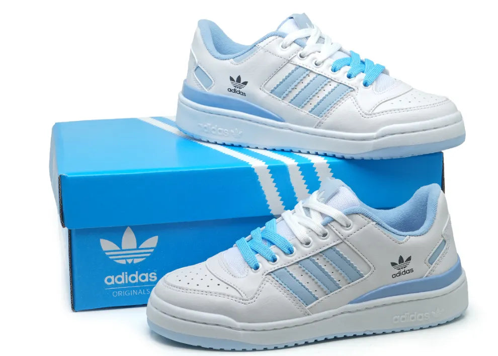 Adidas Forum Low White/Blue.