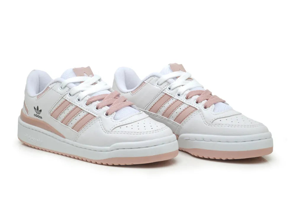 Forum Low White/Rose