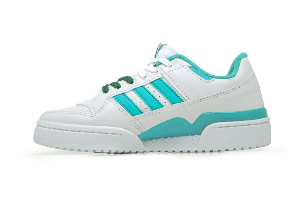 Adidas Forum Low White/Water green.