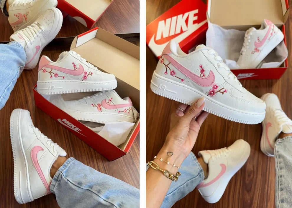 Nike Air Force Floral