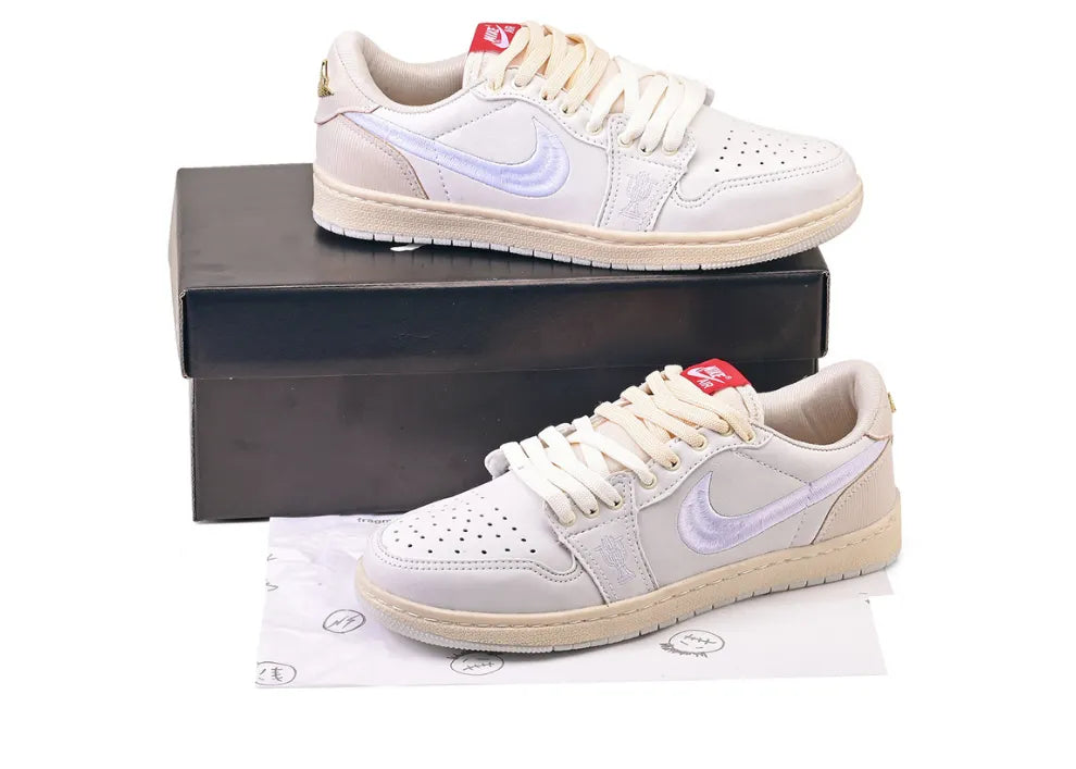 Nike Air Jordan 1 Retro Low OG Trophy Room Away White/Rose_Purple/Off White.