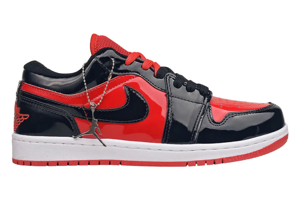 Nike Air Jordan Low Premium Black/Red/Patent