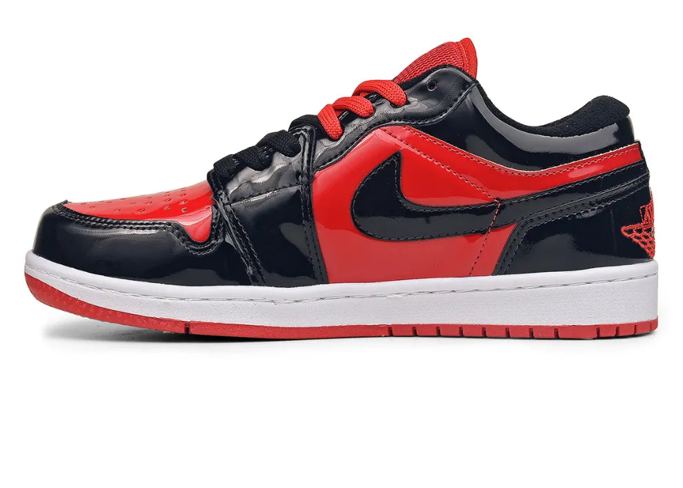 Nike Air Jordan Low Premium Black/Red/Patent