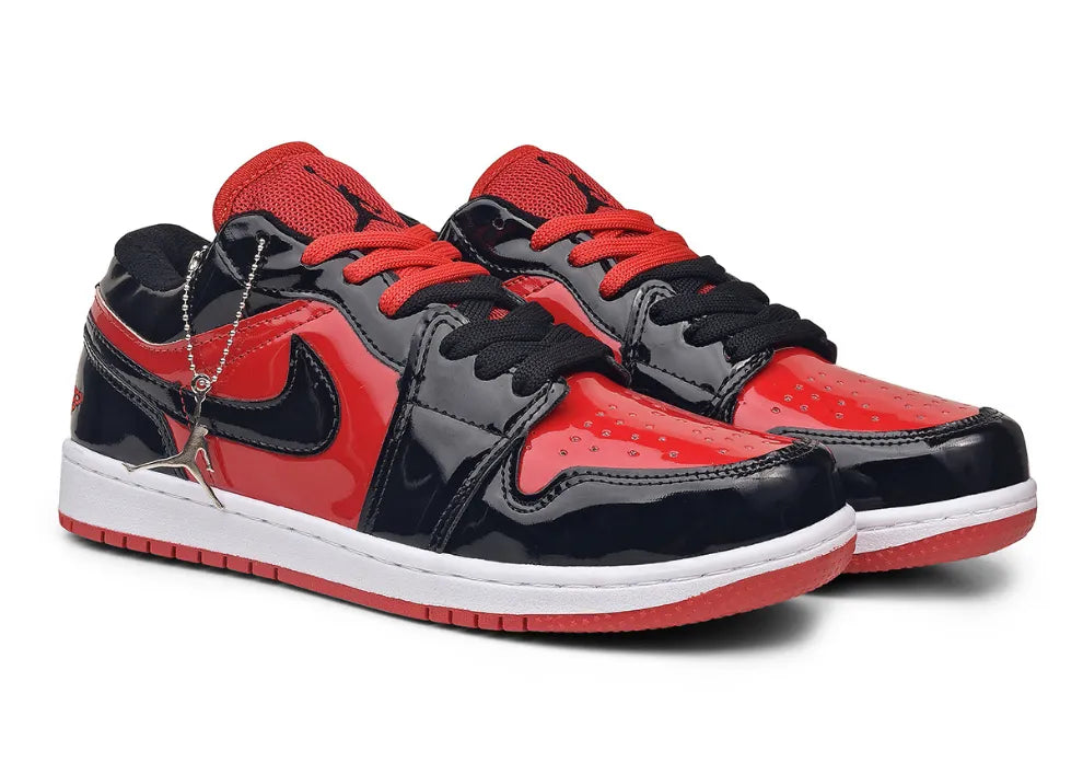 Nike Air Jordan Low Premium Black/Red/Patent