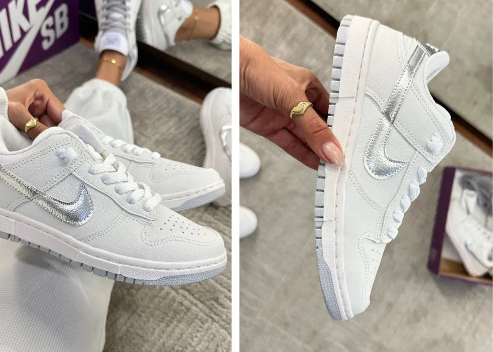 Nike Dunk Low White/Silver