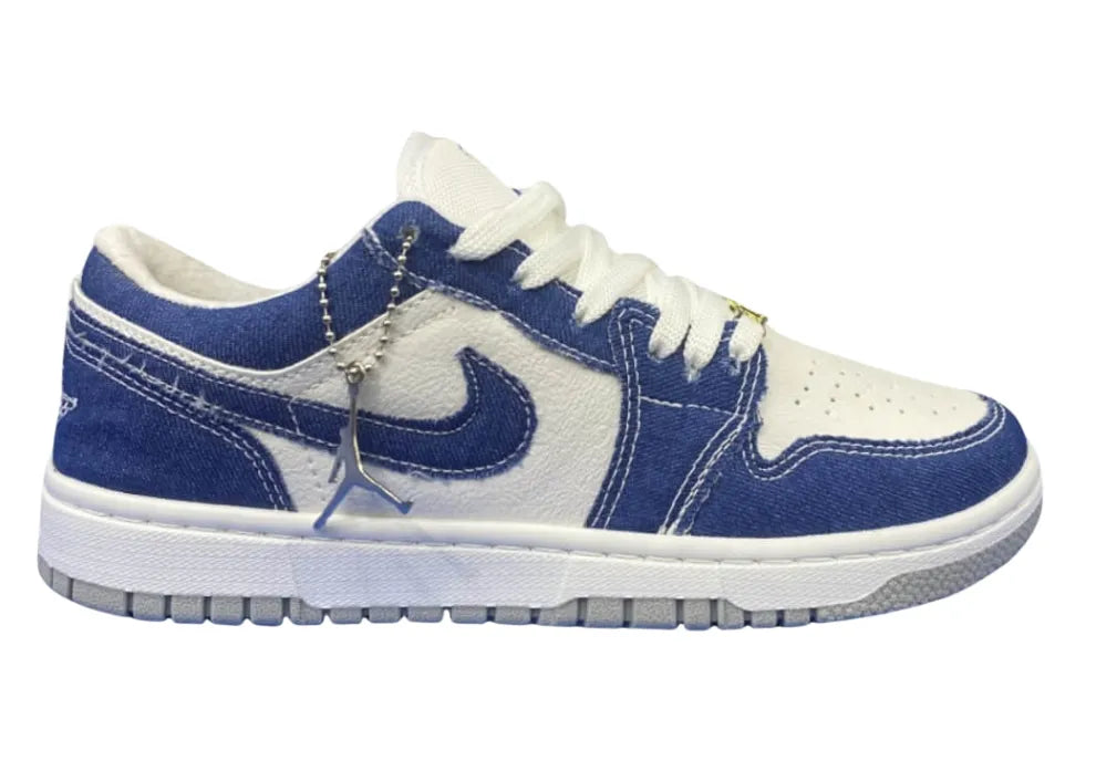 Nike Jordan Low White/Jeans