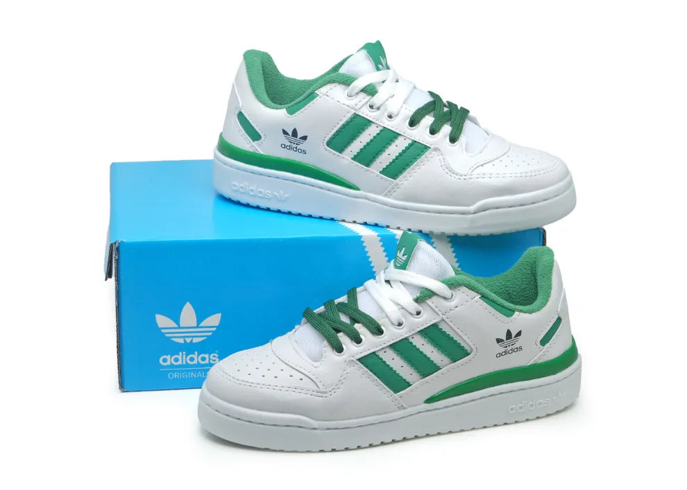 Adidas Forum Low White/Green.