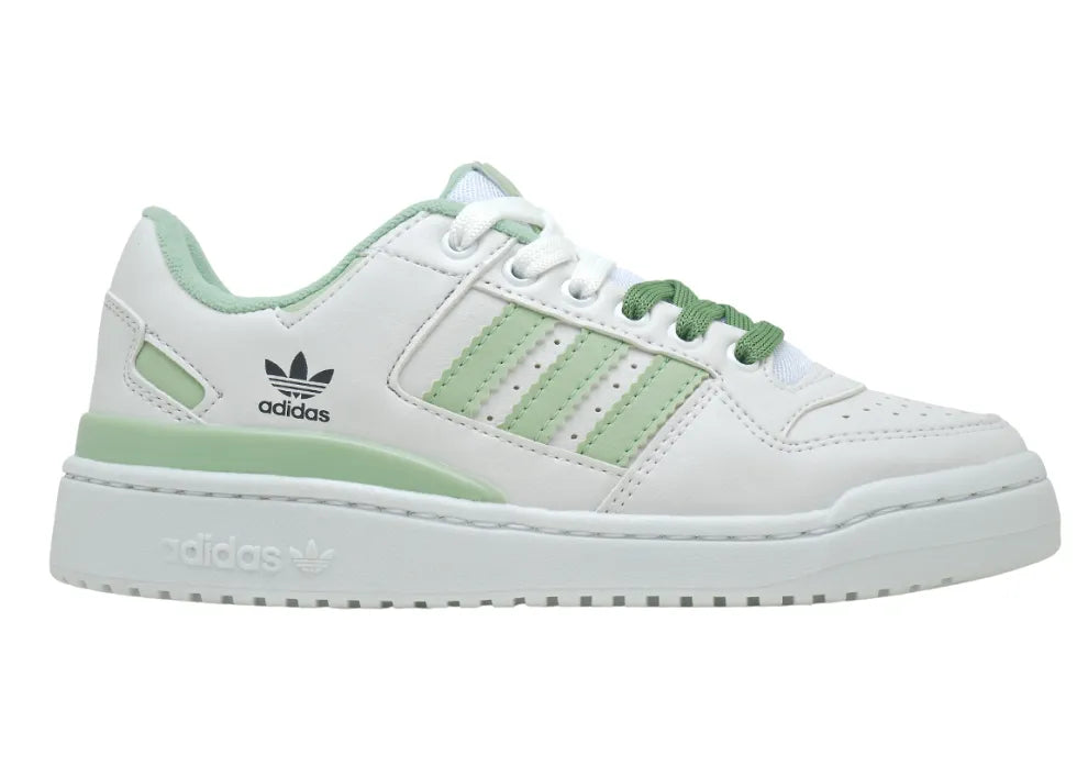 Adidas Forum Low White/Light Green.