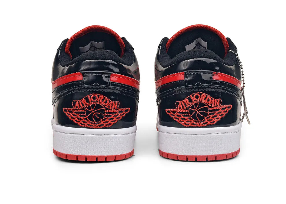 Nike Air Jordan Low Premium Black/Red/Patent